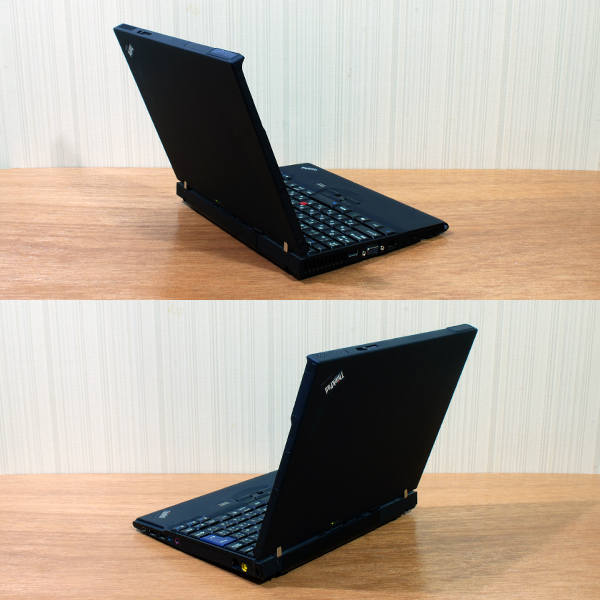 【ThinkPad X61 ベース付 】Core2Duo/2GB増/120GB/DVD/無線/DtoD_3