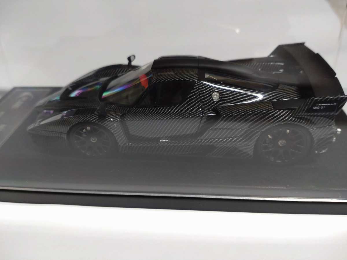FLINE1/43 ゲンバラMIG-U1 カーボンカラー フェラーリエンツォ(BBR 