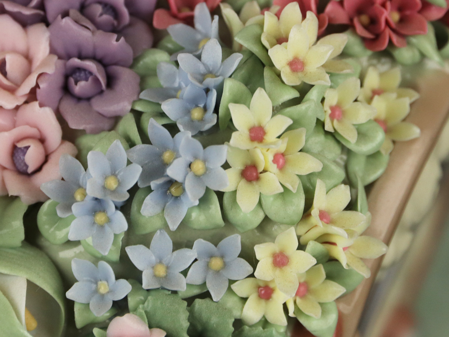 魁】本物保証 LLADRO リヤドロ 6521 「可愛いお花屋さん」 大型 横23