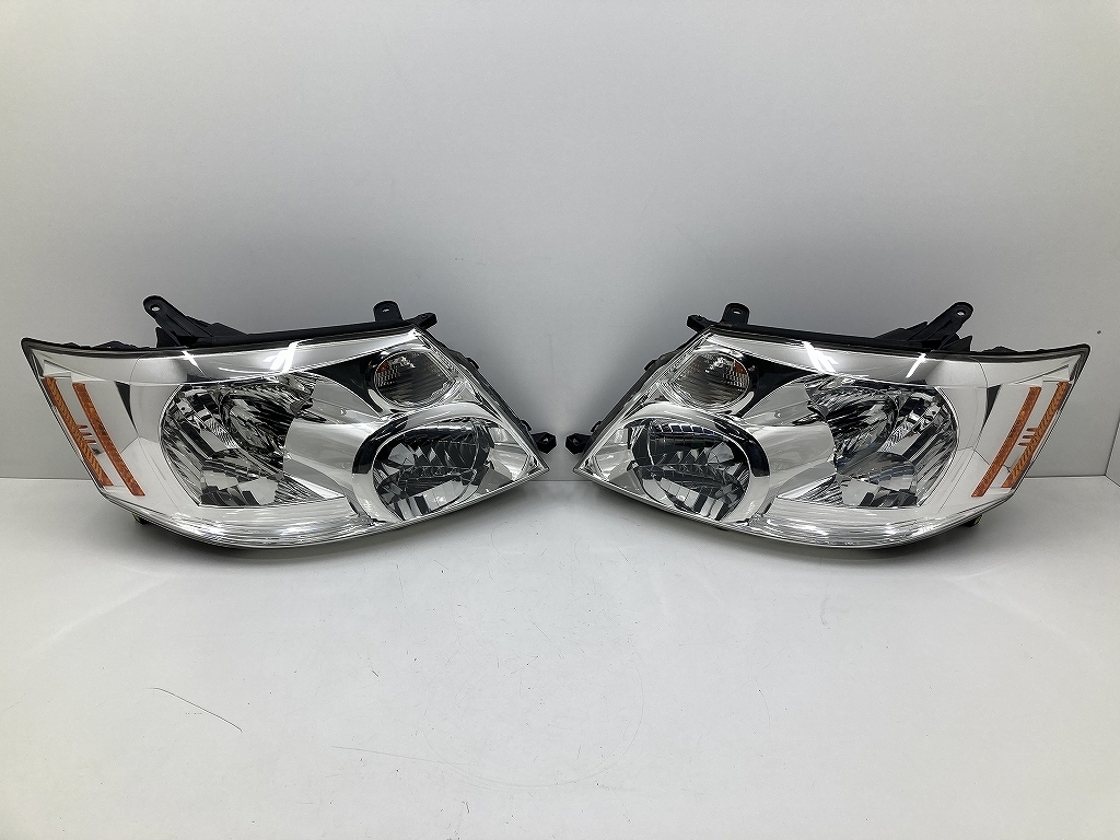 良品 点灯OK ANH10W 前期 アルファード 純正 HID ヘッドライト 左右