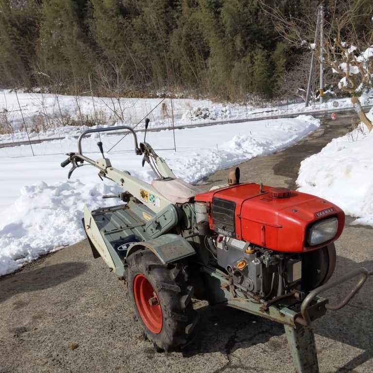 ヤンマーディーゼル耕運機YC80G動作品値下げしての再出品です 