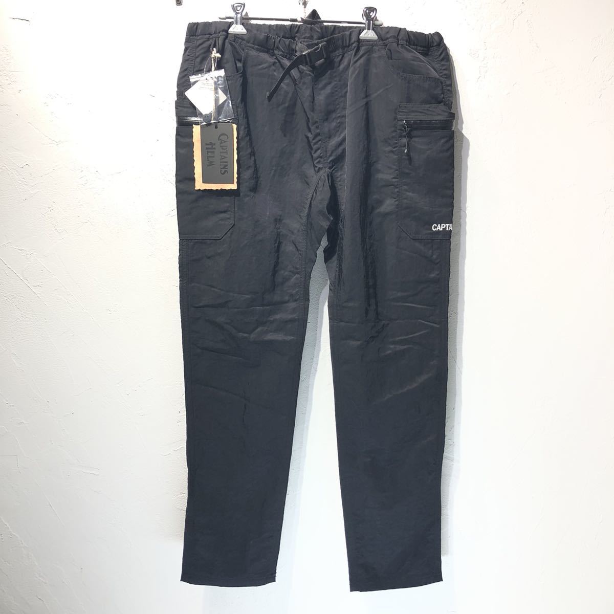 未使用 GRIP SWANY × CAPTAINS HELM WATER-PROOF PANTS CH21-GS-P01 XLサイズ グリップスワニー キャプテンズヘルム 耐水 釣り キャンプ