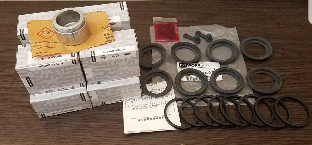 【限定SALE，100%新品】 MK63 キャリパー シールキット ピストン8個 純正部品 1台分(その他)｜売買されたオークション情報、yahooの商品情報をアーカイブ公開 - オークファン その他