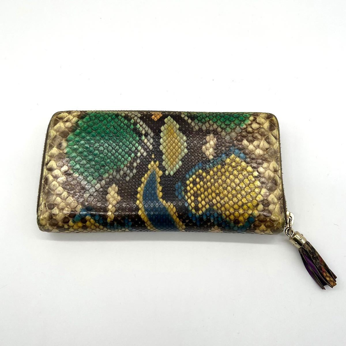 カラフル グッチ パイソン 財布 GUCCI 一粒万倍日 グッチ から日本限定