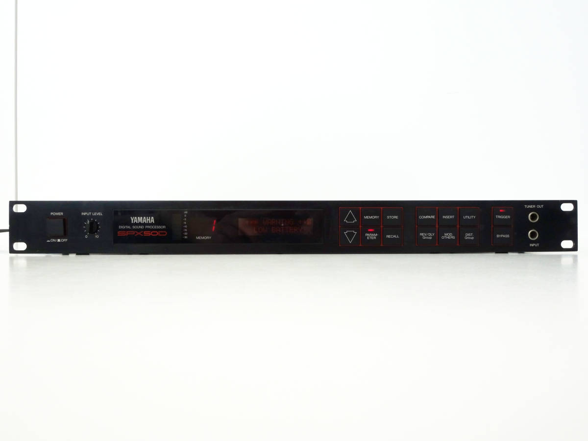 YAMAHA SPX50D デジタルサウンドプロセッサー（エフェクター） YAMAHA SPX50D デジタルサウンドプロセッサー（エフェクター） 【公式