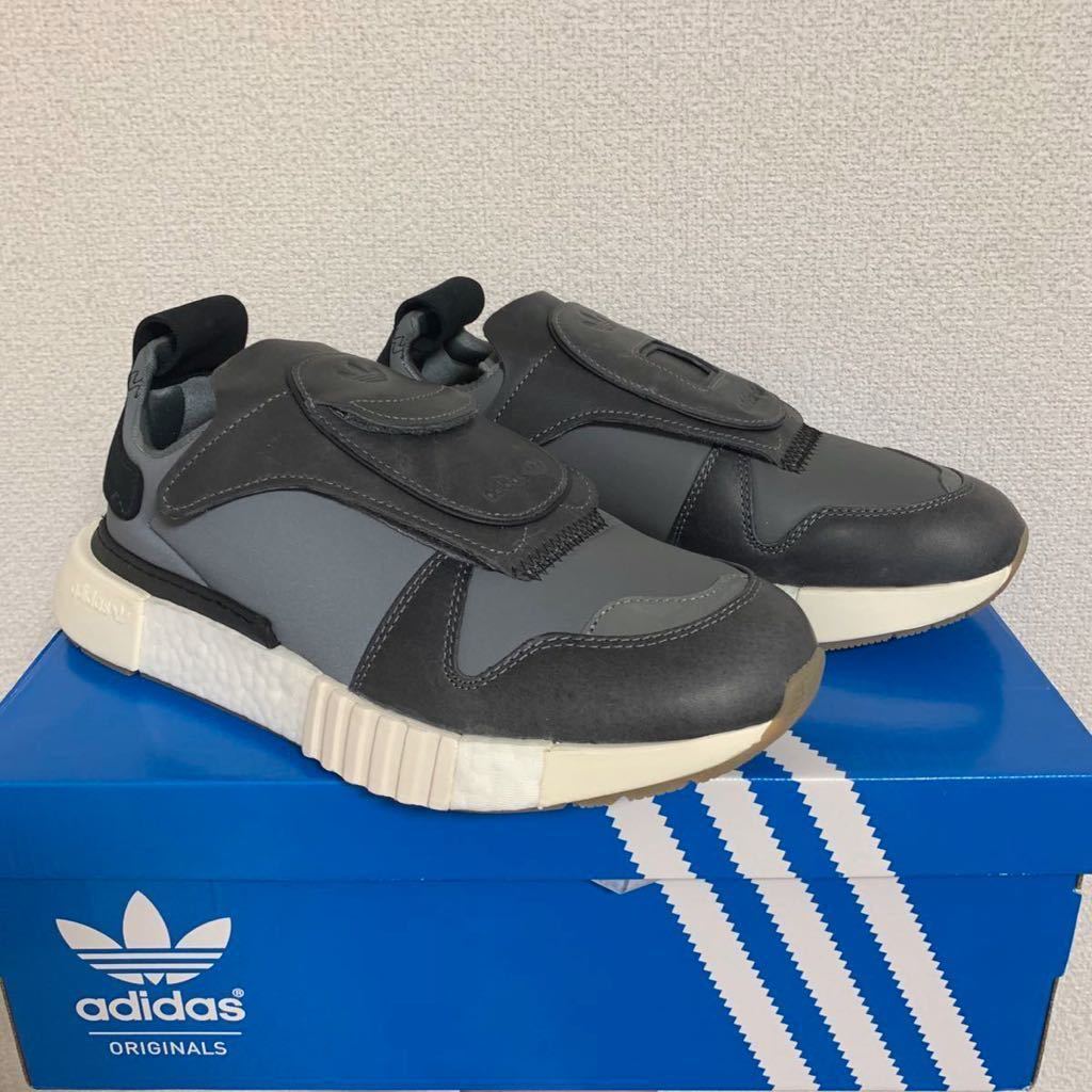 新品未使用 アディダス FUTUREPACER【29.5cm】定価22000円 本革 ブースト 搭載 adidas フューチャーペーサースニーカーCM8453 靴 メンズ アディダス adidas 5cm Silver Metallic 野球スパイク