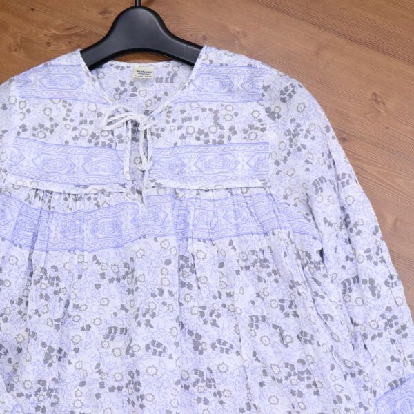 Ron Herman ロンハーマン 春夏 エスニック柄 長袖 薄手 コットン マキシ ロング ワンピース Sz Xs レディース D2t 2 D トップス 売買されたオークション情報 Yahooの商品情報をアーカイブ公開 オークファン Aucfan Com