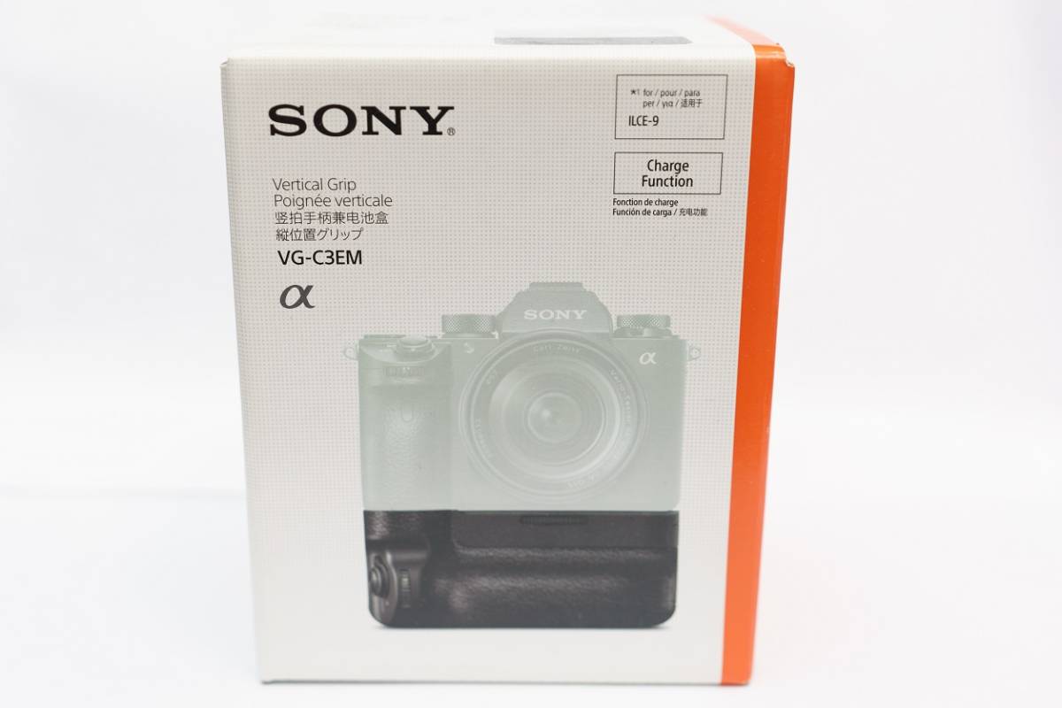 縦位置グリップ VG-C3EM SONY 使用感の少ない極上品です 中古：AB(良品)ソニー 良品 【おまけ付き】SONY ソニー 縦位置グリップ VG-C3EM 