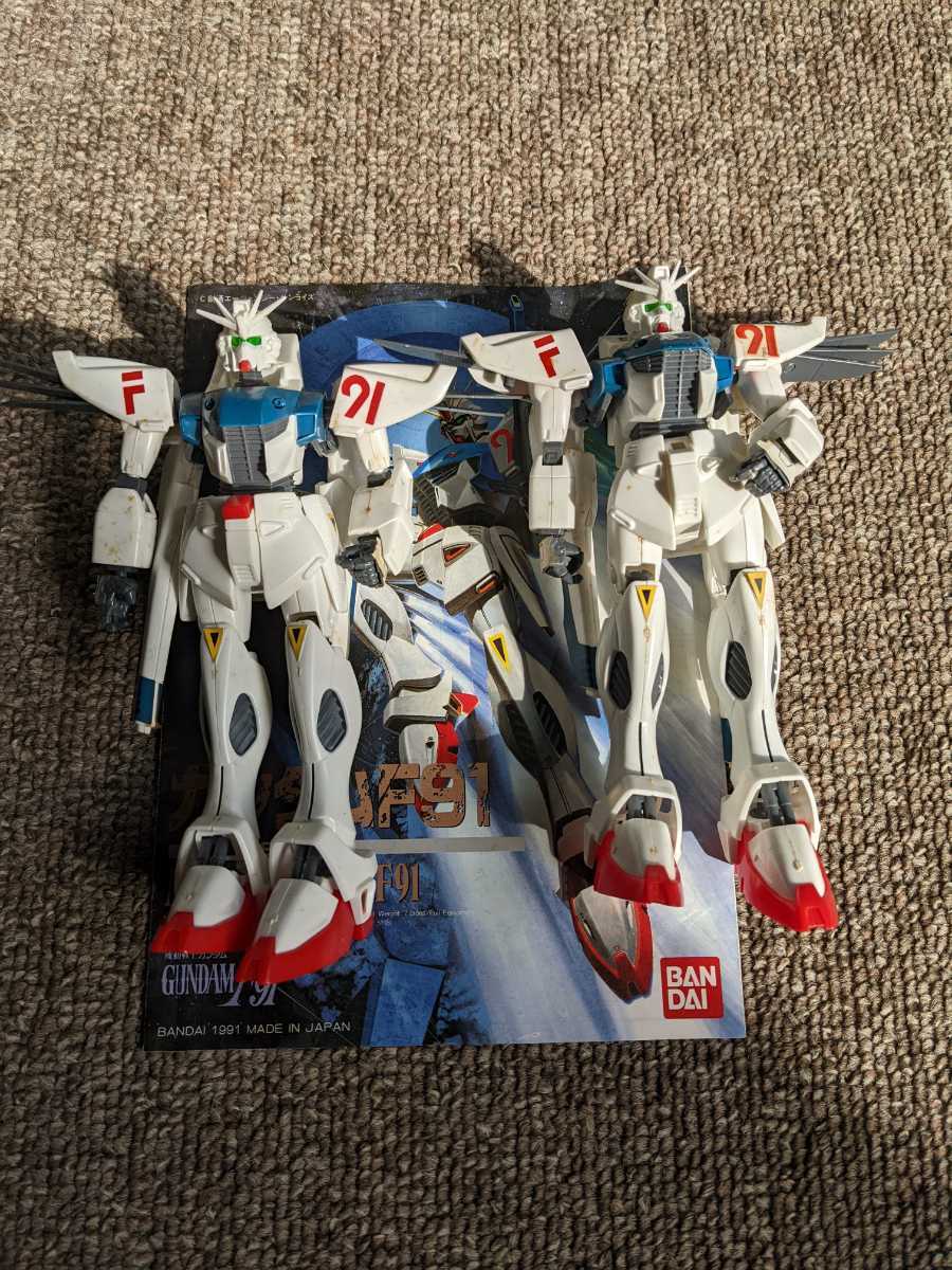 ガンダム F90 F91 プラモデル 完成品 取説 ジャンクパーツ まとめ 大量  