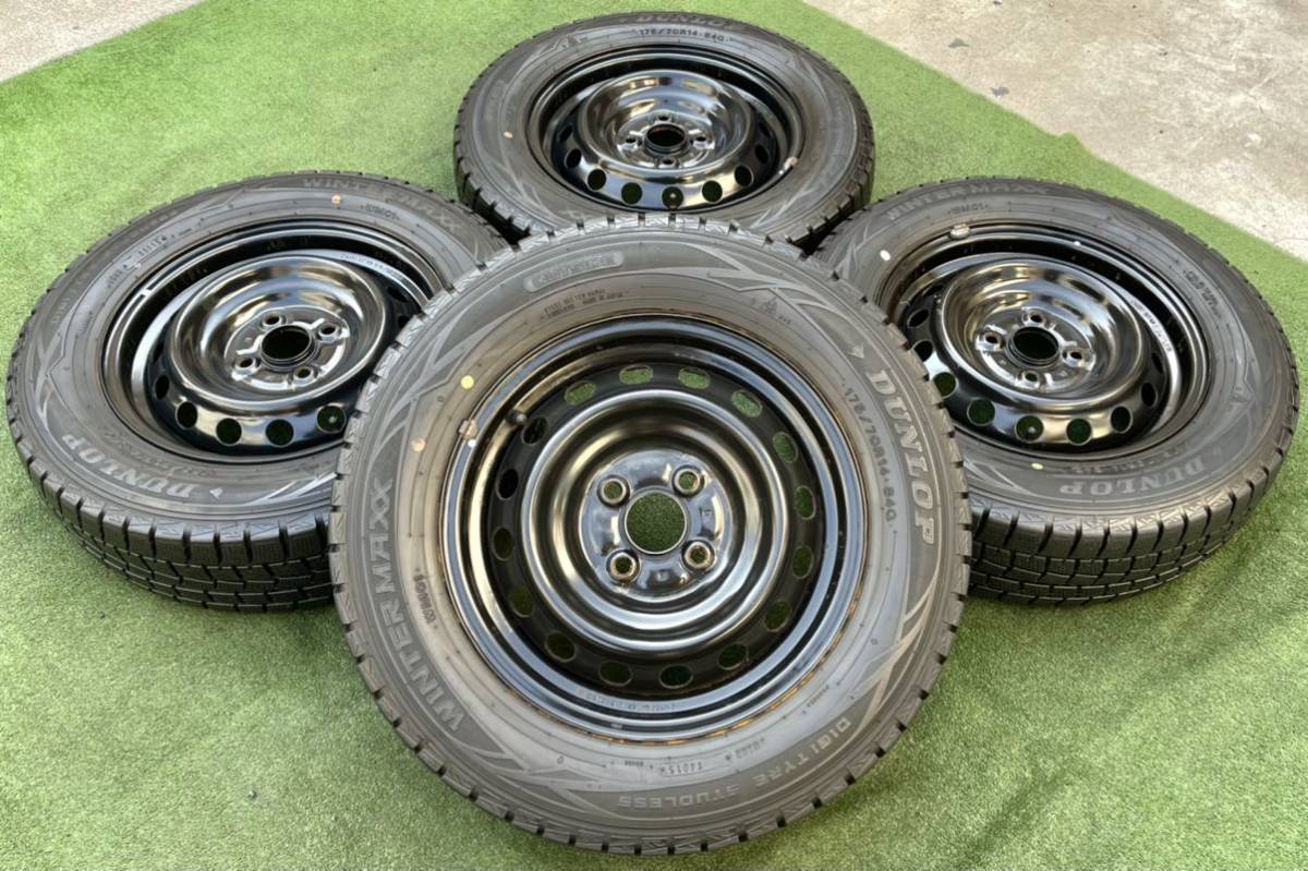 DUNLOP 175/70R15 タイヤ・トヨタホイールセット DUNLOP 175/70R15