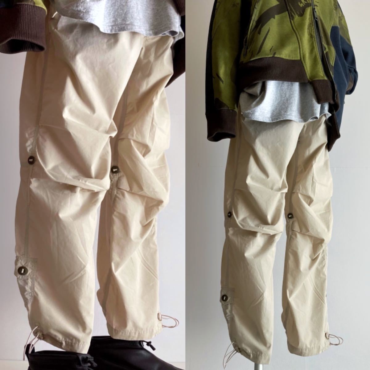 2000s Maharishi mhi マハリシ スノー カーゴ パラシュート パンツ