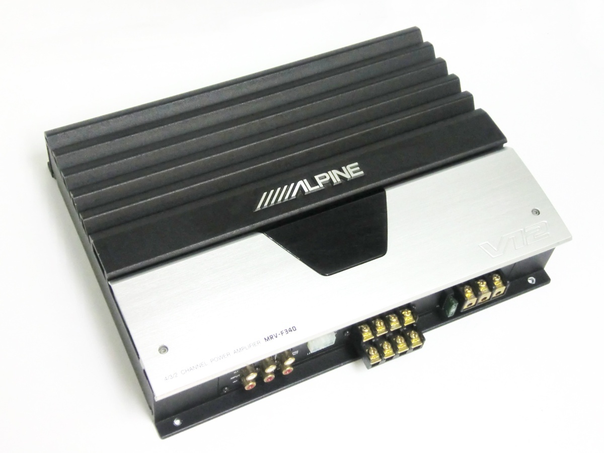 HOT，お得 ALPINE アルパイン MRV-F340 100Wx4チャンネル パワーアンプ 柏(アンプ)｜売買されたオークション情報、yahooの商品情報をアーカイブ公開 - オークファン アンプ