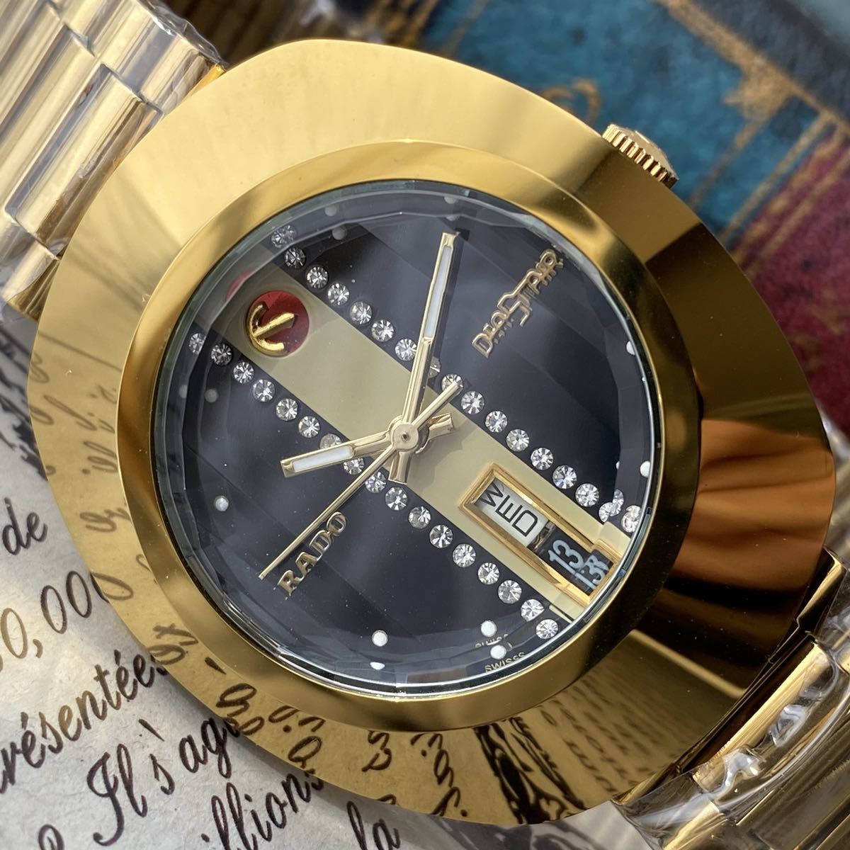 OH済み ラドー RADO ダイヤスター DIASTAR 自動巻き デイデイト 仕上げ 
