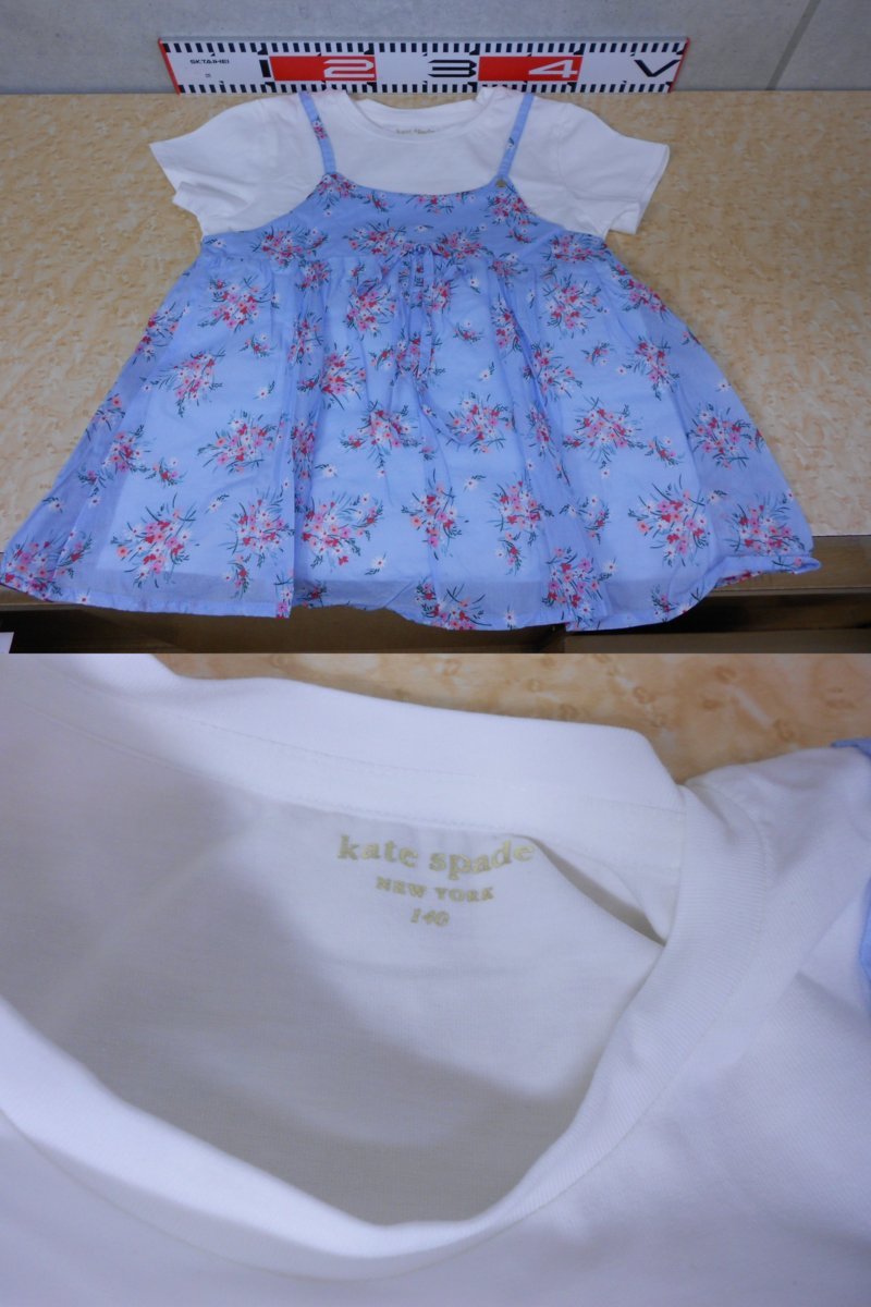 3229 1円～ ケイトスペード 子供服 まとめて 女児用 ケイトスペード3着 