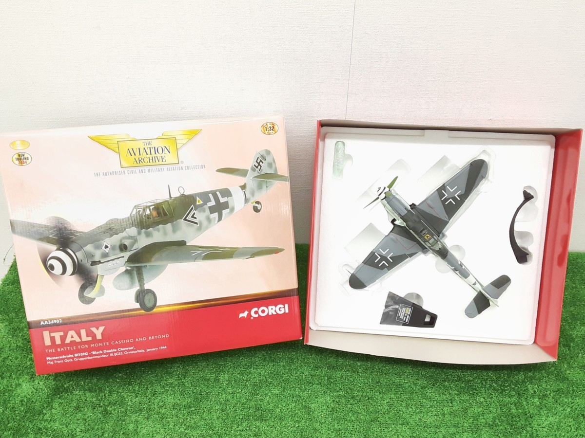 ☆中古 模型 軍用機 CORGI コーギー AA34902 Messerschmitt Bf109G-6 