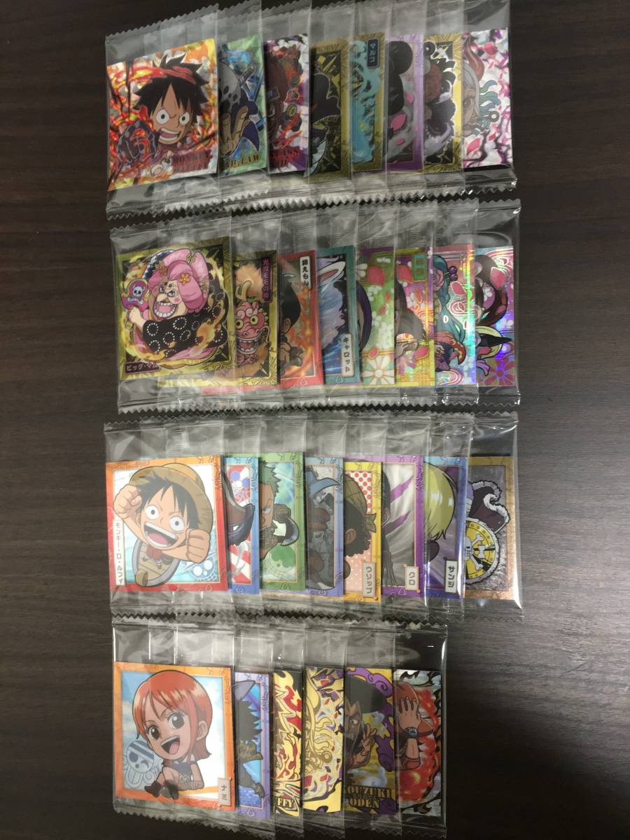 ONE PIECE(ワンピース)大海賊シールウエハース まとめ売り-全30種類 