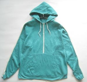 希少USA製!!デッドストック 80'sヴィンテージ ハーフジップアクリルスウェットパーカ XL