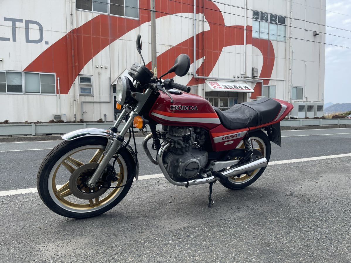 CB250N ホークIII 書類付き 実働 エンジン絶好調 始動動画有り 6速