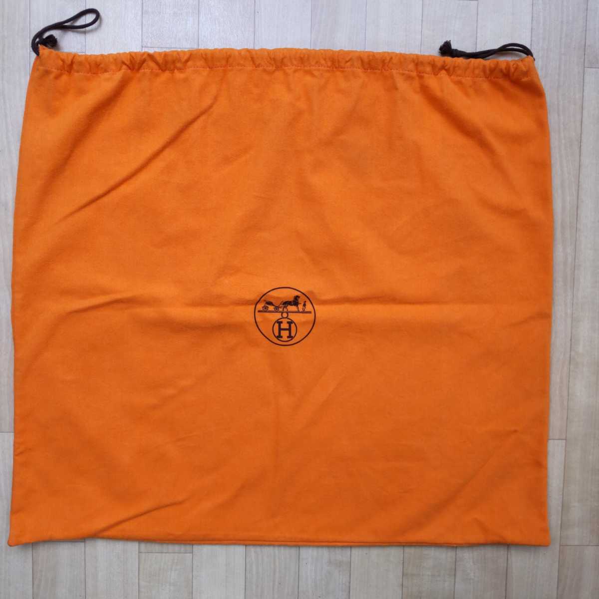 HERMES エルメス 巾着袋 保存袋 w14 約横60cm 空箱 縦54cm ガーデン 