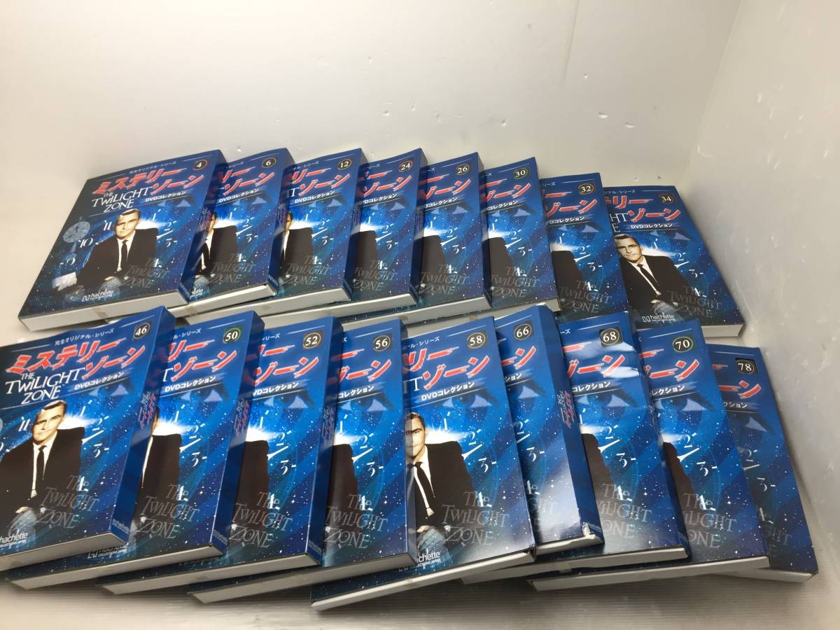 ミステリーゾーン」DVDコレクション78巻セット ☆ミステリー ミステリーゾーン」DVDコレクション78巻セット ☆ミステリー