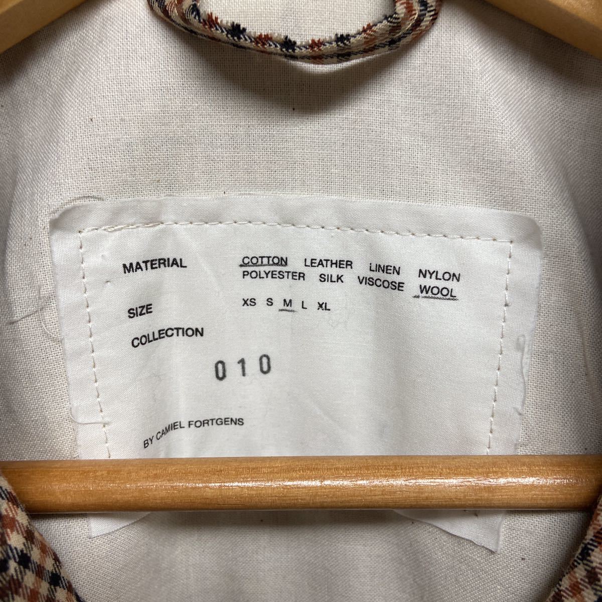 CAMIEL FORTGENS B.V. カミエルフォートヘンス】10.08.01 70s JACKET