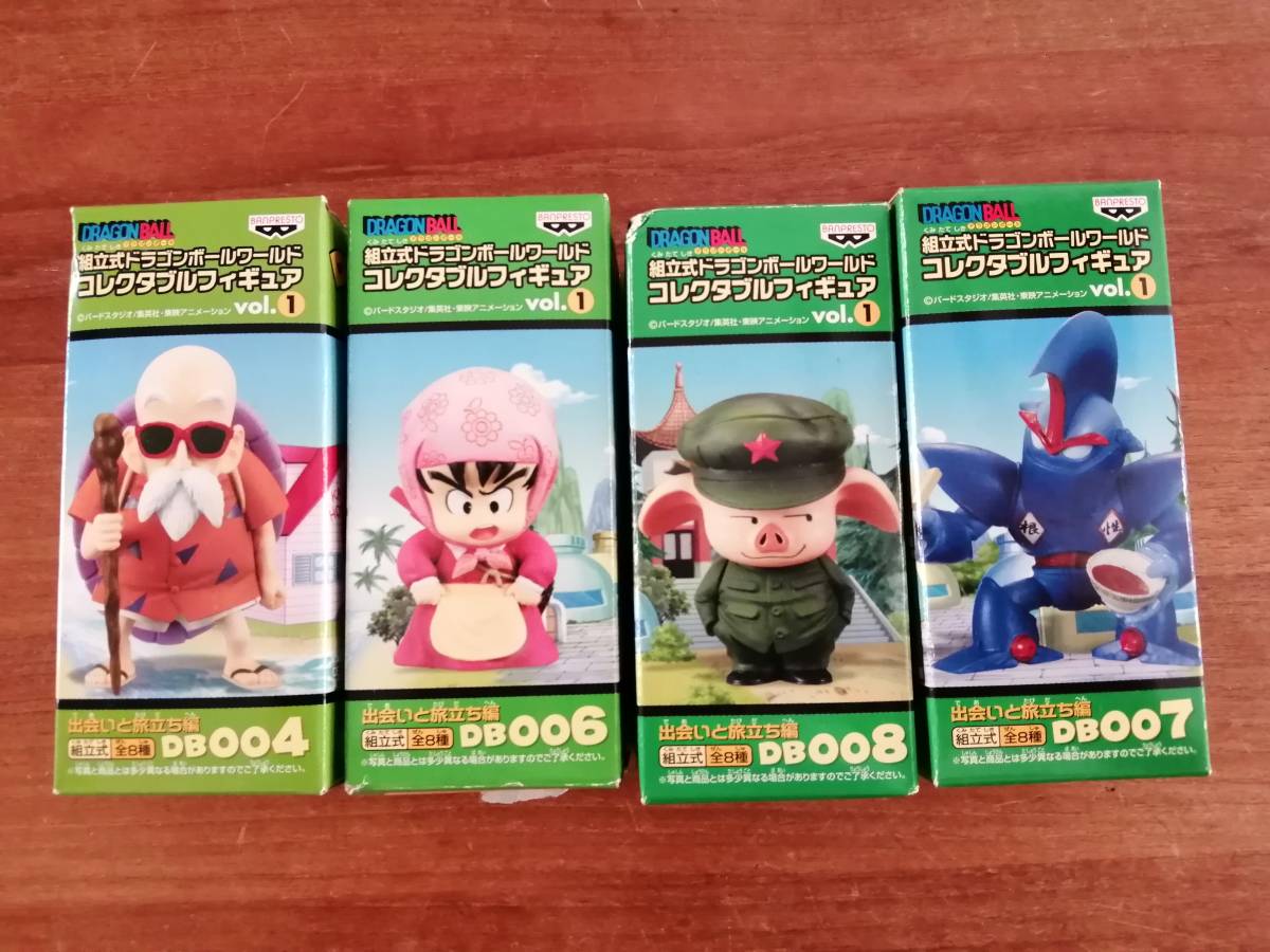 【限定SALE，大得価】 ドラゴンボール コレクタブルフィギュア ＶＯＬ１ ４つ 箱開封済み 中身 箱潰れ 日焼けあり 出品します(ドラゴンボール)｜売買されたオークション情報、yahooの商品情報をアーカイブ公開 - その他
