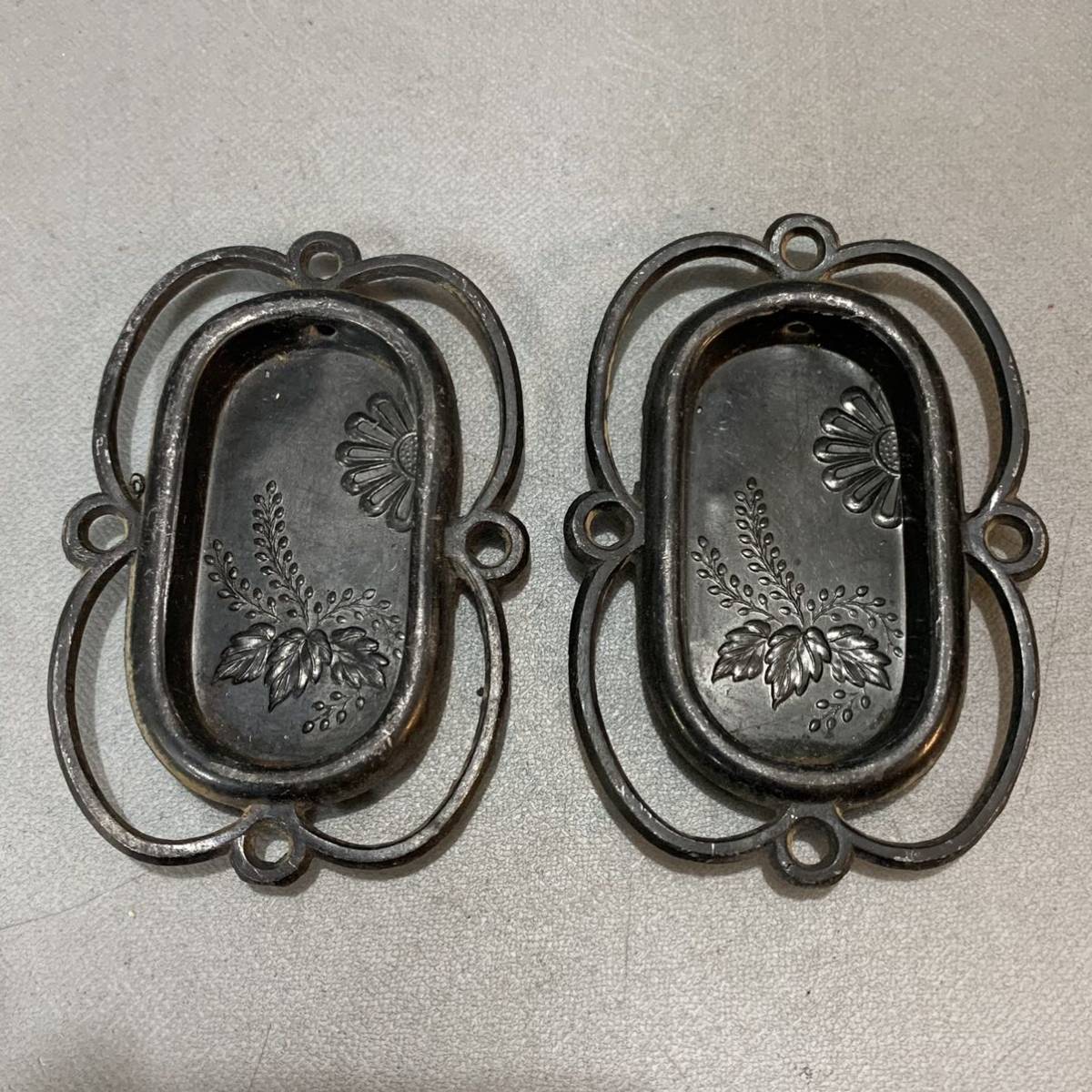 柾68 時代 骨董 襖引手 引手 古銅 古民具 建具 旧家蔵出 建具 売買されたオークション情報 Yahooの商品情報をアーカイブ公開 オークファン Aucfan Com