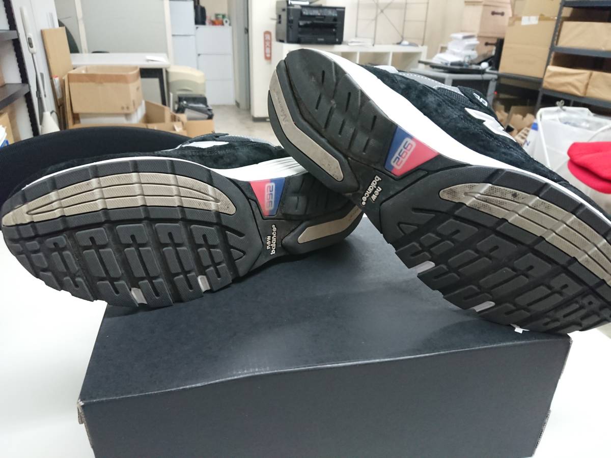 M992 EB 27.5cm 2021年製 美品 ブラック/グレー ニューバランス 993 