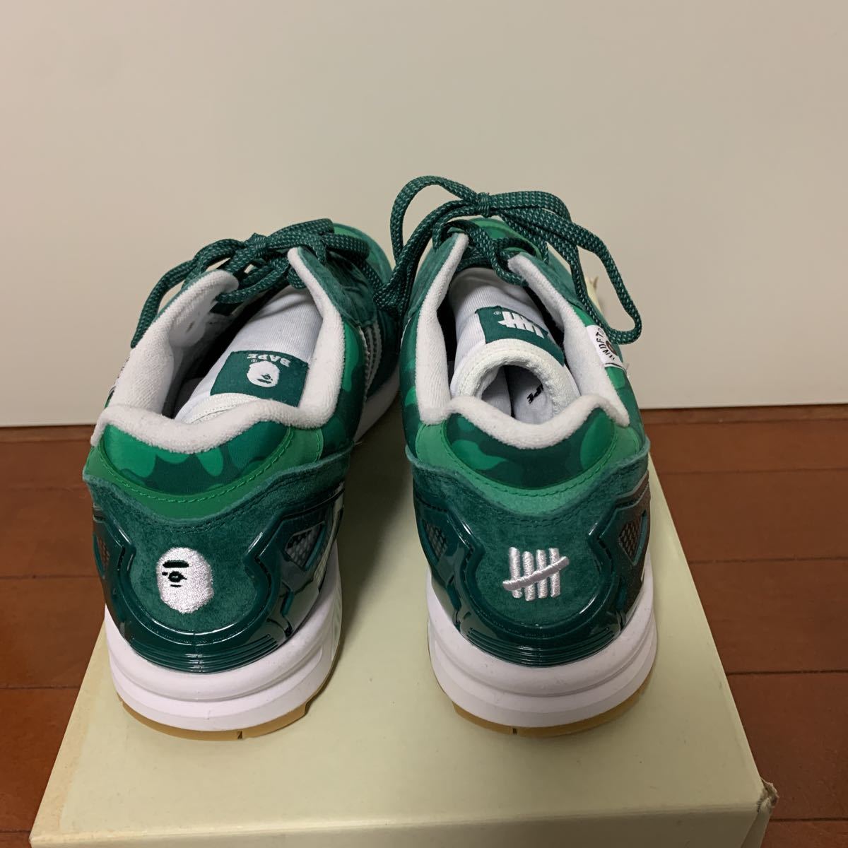A BATHING APE BAPE UNDEFEATED zx8000 adidas トリプルコラボ 