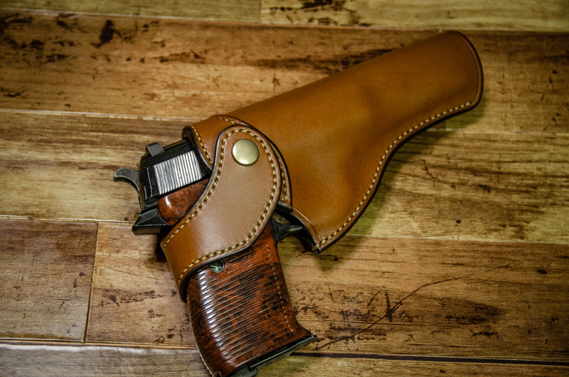 ドイツ軍 ワルサーP38 ホルスター レプリカ WW2 ドイツ軍 独国 黑 牛革