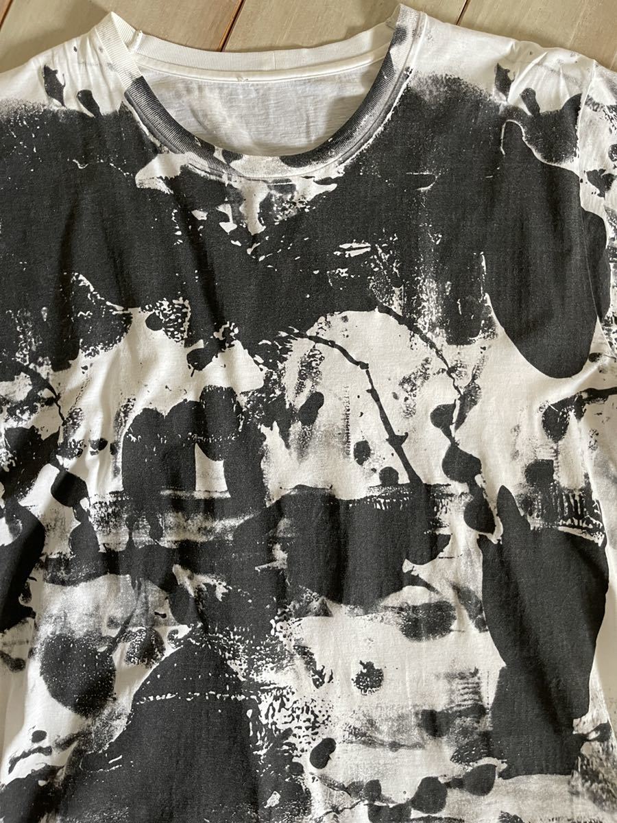 13AW SAINT LAURENT × BRIAN ROETTINGER Paint Tee エディ・スリマン 