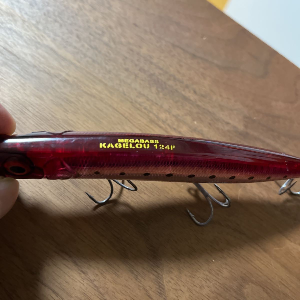 メガバス カゲロウ124F 未使用品 ルアーボックス保管 ヒートイワシ  