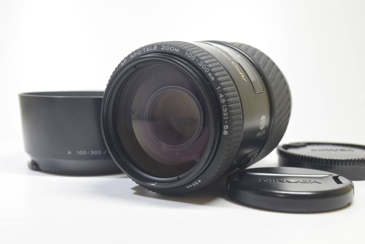 ★極上品★ ミノルタ MINOLTA APO TELE ZOOM AF 100-300mm F4.5-5.6　＃277 ミノルタ APO AF F3.5-4.5D 24-85mm 前後キャップ