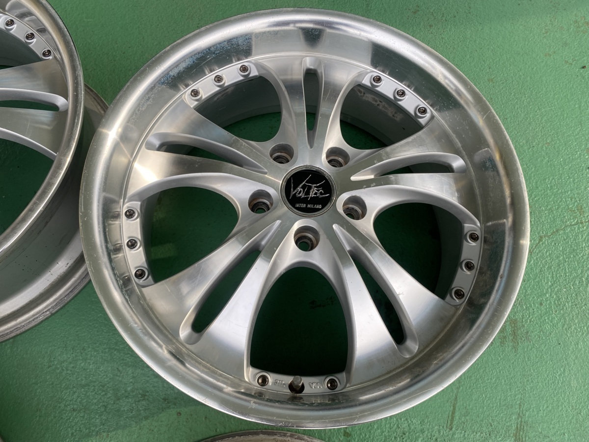 ☆ 深リム アルミホイール 4本セット ☆ INTER MILANO VOLTEC インター