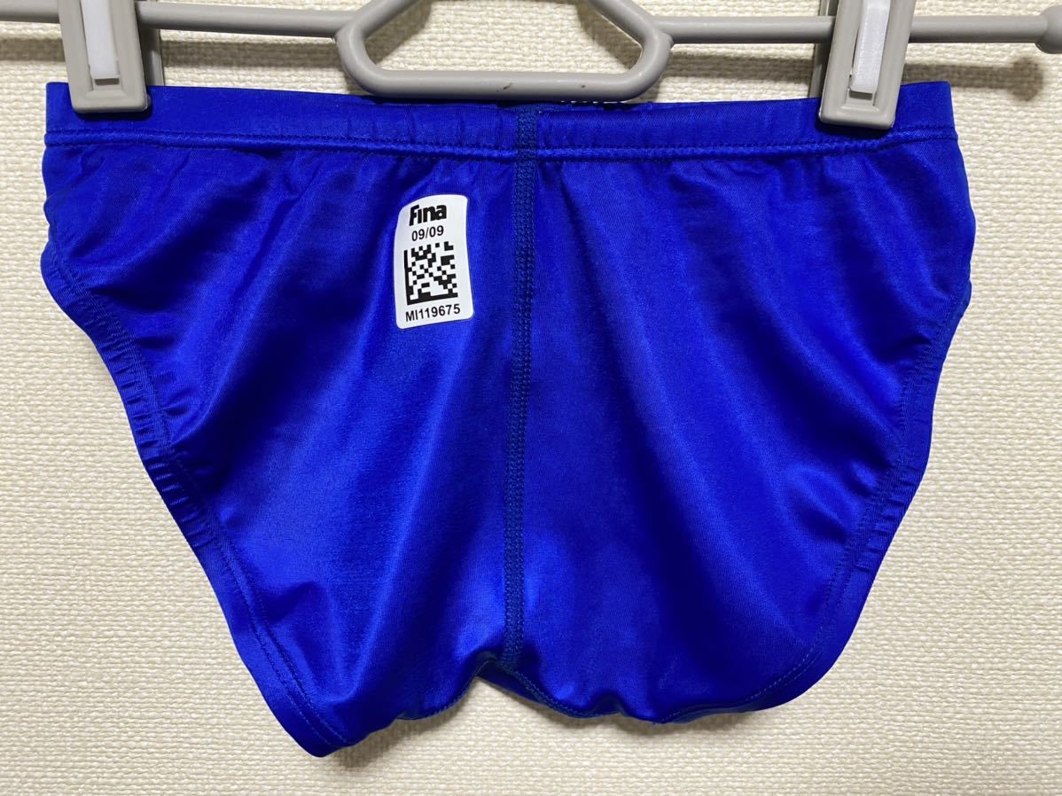 MIZUNO ミズノ 競パン 競泳水着 マイティライン Mサイズ ブルー(M 