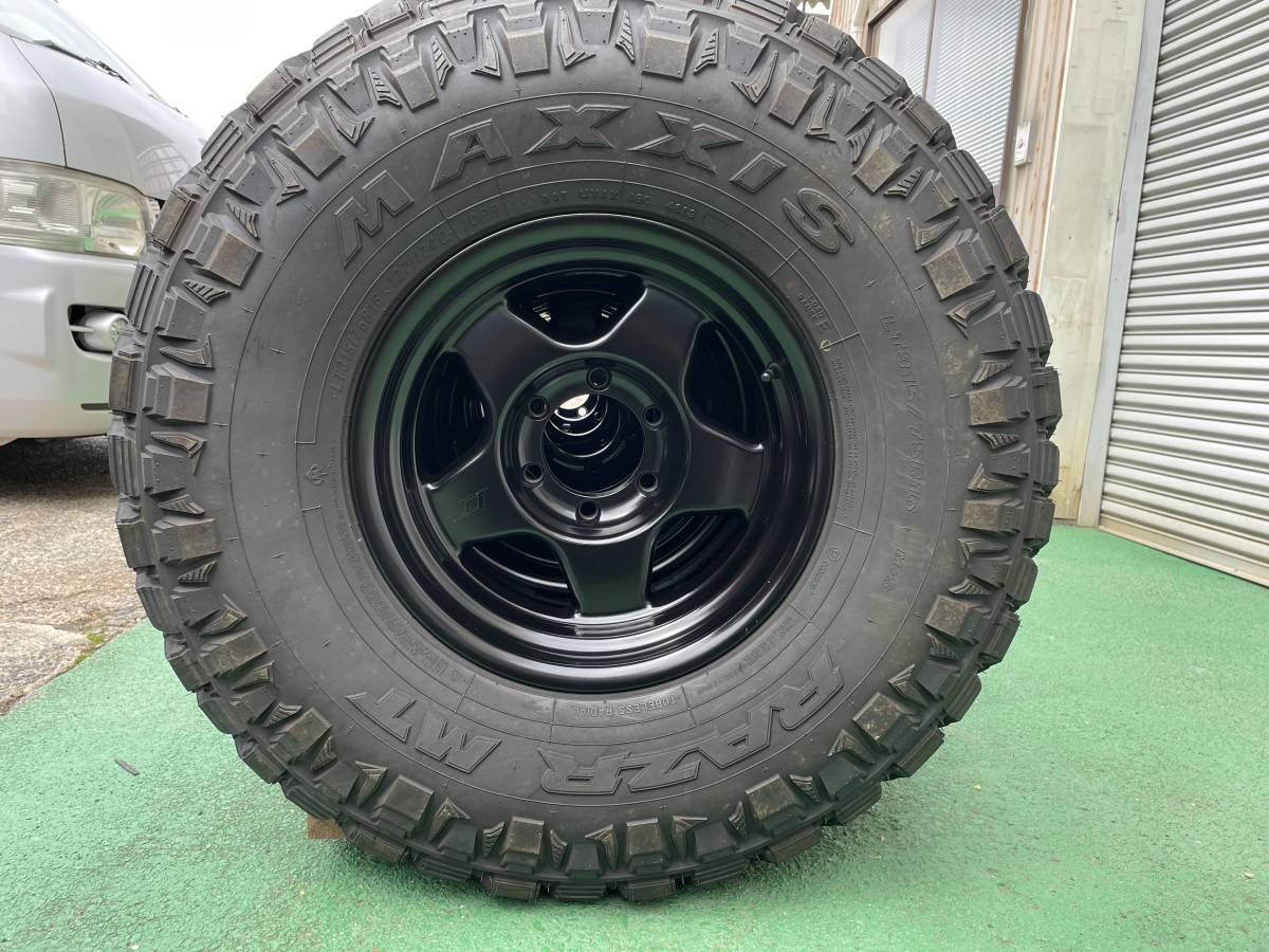 お買い得☆良品◇バリ溝◇80ランクル FJ クルーザー◇SCS F5 16X8J-25 