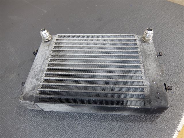 S13 シルビア SR20DETにて使用　ＨＰＩ　オイルクーラーキット/サイドタンクタイプ　　_3