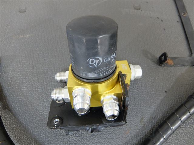 S13 シルビア SR20DETにて使用　ＨＰＩ　オイルクーラーキット/サイドタンクタイプ　　_5