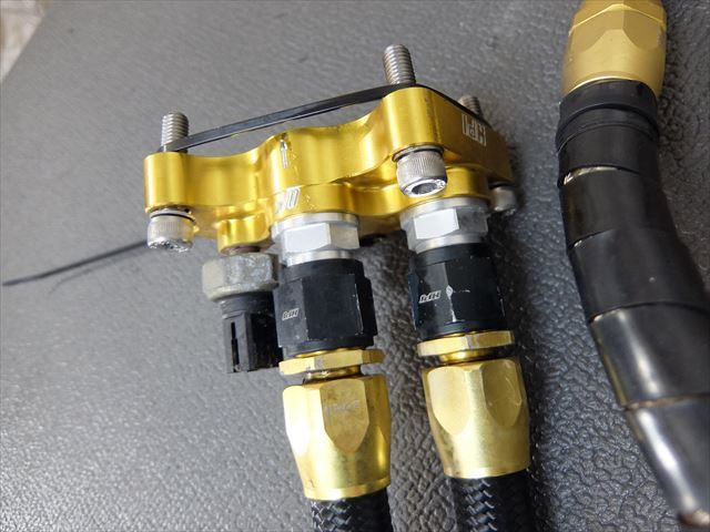 S13 シルビア SR20DETにて使用　ＨＰＩ　オイルクーラーキット/サイドタンクタイプ　　_7