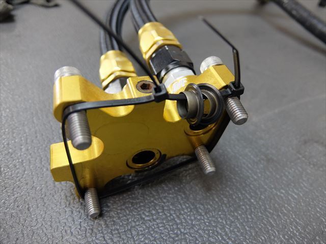 S13 シルビア SR20DETにて使用　ＨＰＩ　オイルクーラーキット/サイドタンクタイプ　　_8