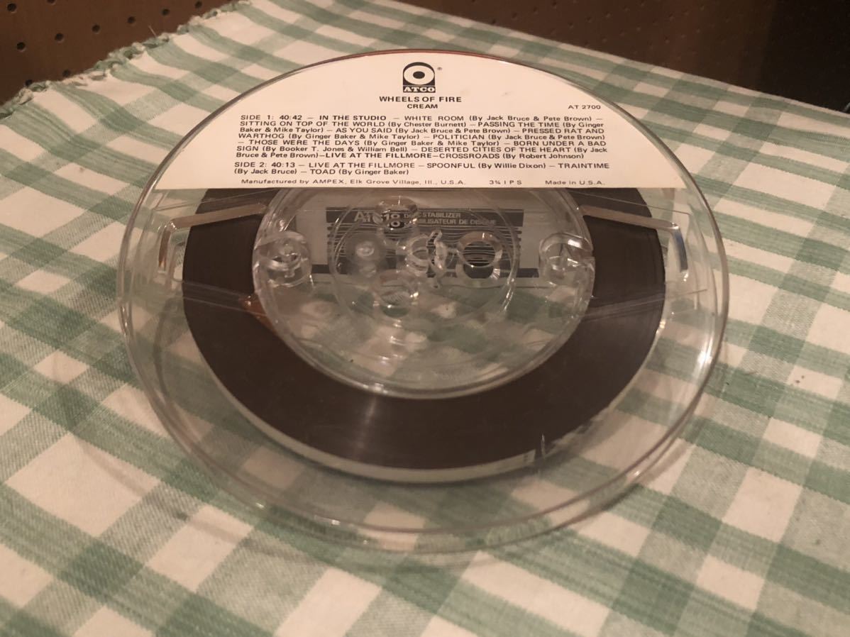 Cream関係 オープンリール テープ eric clapton CD・DVD・ブルーレイ