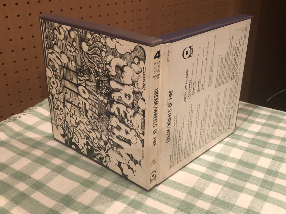 中古レア】WHEELS OF FIRE / CREAM オープンリールテープ 7号 Reel to 