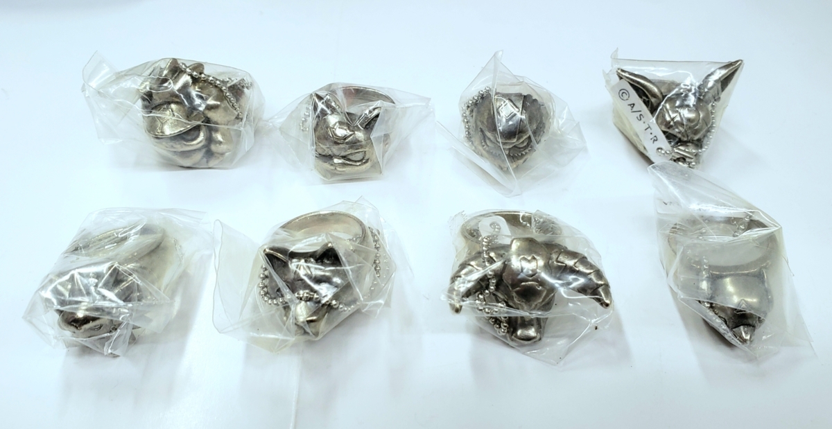 ☆Gzt06EZ家庭教師ヒットマンREBORN!匣アニマルリングコレ全8種