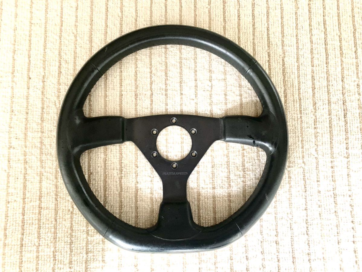 MAZDASPEED マツダスピード ステアリング 34φ Dカット RX-7 RX-8 FD3S