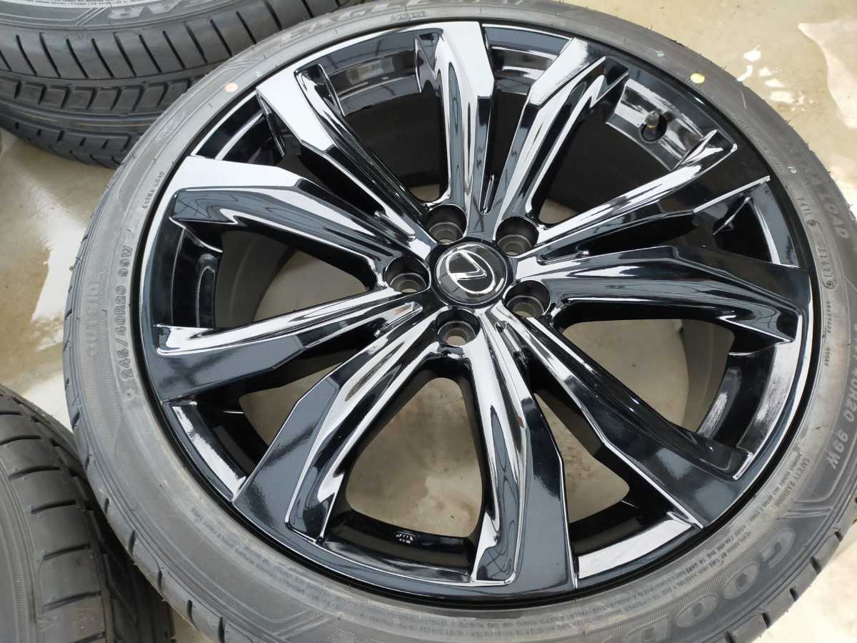 送料無料 245/40R20 21年 新品タイヤ レクサスRX 20インチ 純正 