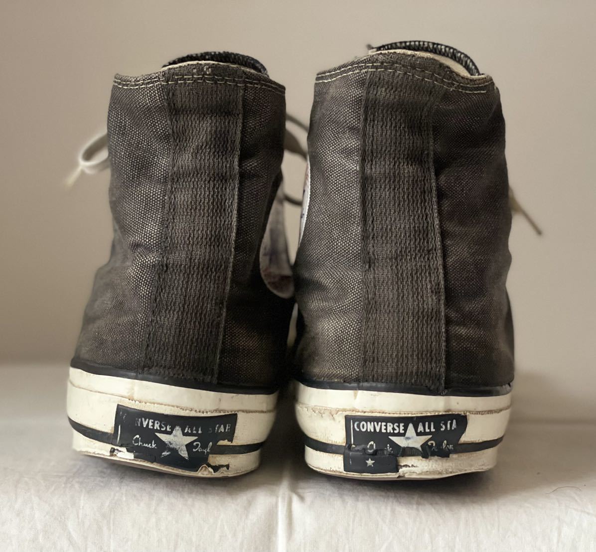 60s converse チャックテイラー 黒 フェード 29.5cm 60s converse チャックテイラー 黒 フェード 29.5cm