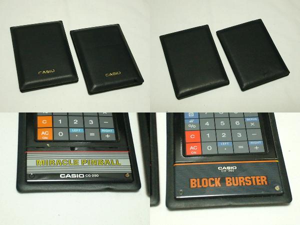 カシオ ゲーム電卓 Cg 250 Cg 260 ピンボール ブロックバスター その他 売買されたオークション情報 Yahooの商品情報をアーカイブ公開 オークファン Aucfan Com