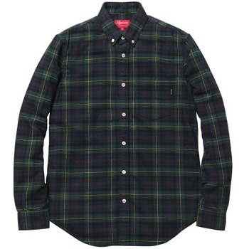 Supreme Tartan Plaid Shirt Sサイズ タータン プレイド チェック 
