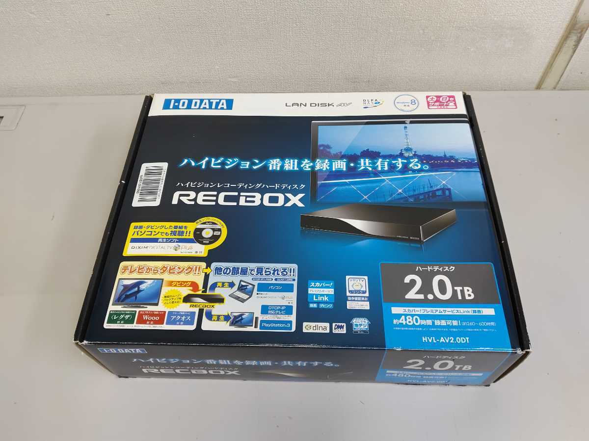 アイオーデータ HVL-AV2.0DT RECBOX I-O DATA アイオーデータ アイオーデータ HVL-AV2.0DT RECBOX I-O DATA アイオーデータ