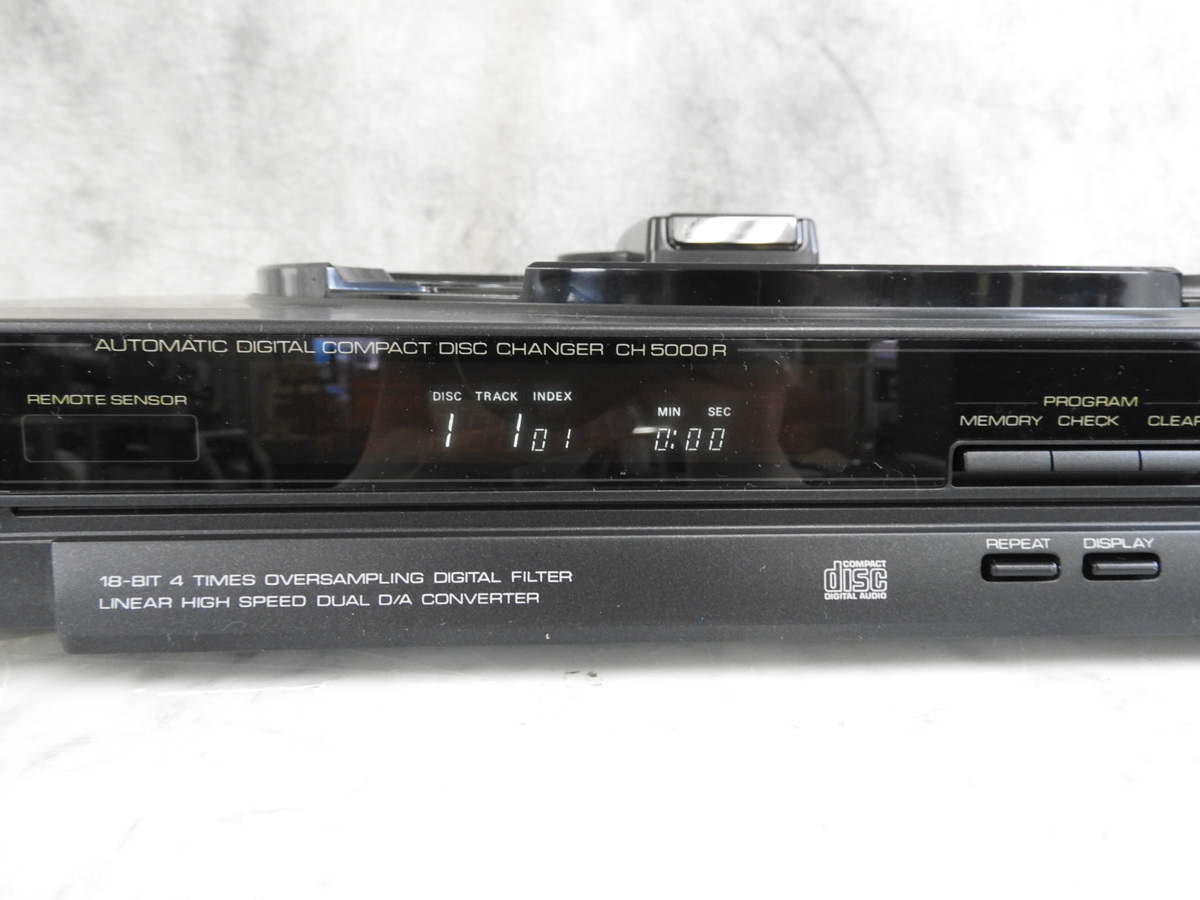 C.E.C 5連奏CDプレーヤーCH5000R 本体のみ 動作品 C.E.C 5連奏CDプレーヤーCH5000R 本体のみ 動作品